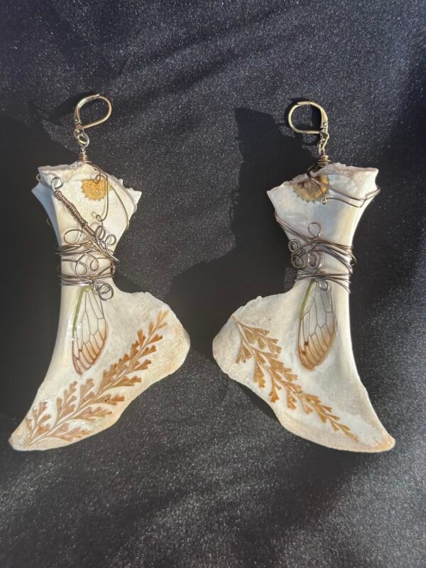 Coyote Pelvis Earrings